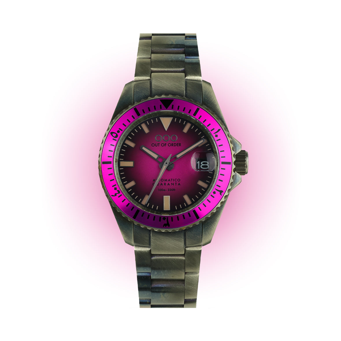 OUT OF ORDER WATCHES AUTOMATIC QUARANTA 40MM