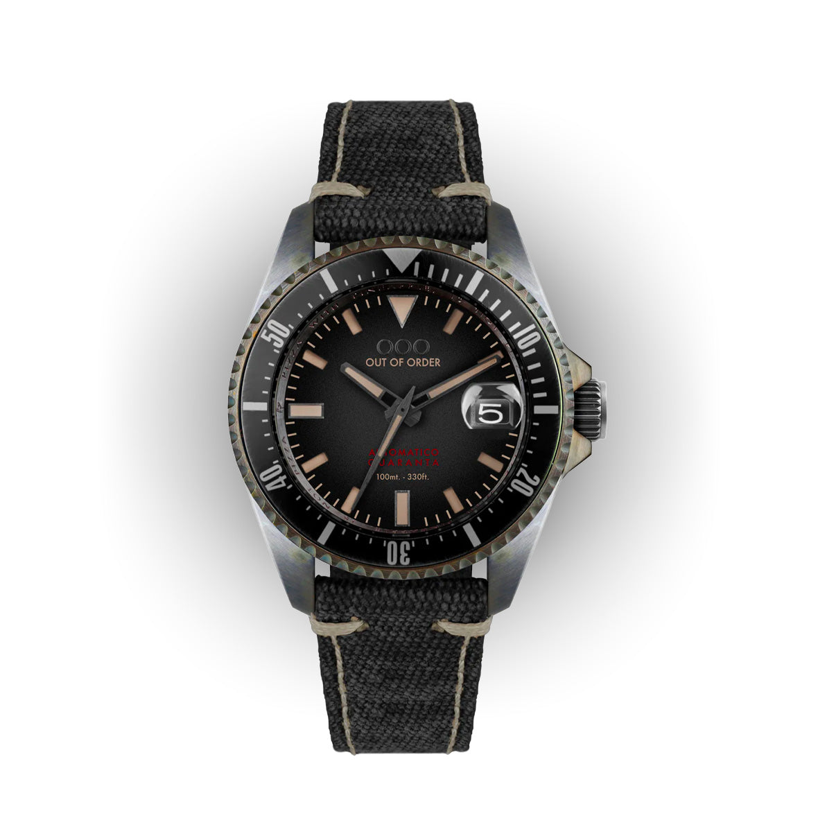 Out Of Order 001-21.LI Automatico Quaranta Indigo Ultra Distressed Wristwatch eB Out Of Order 001-21.LI Automatico Quaranta Indigo Ultra Distressed Wristwatch eB
