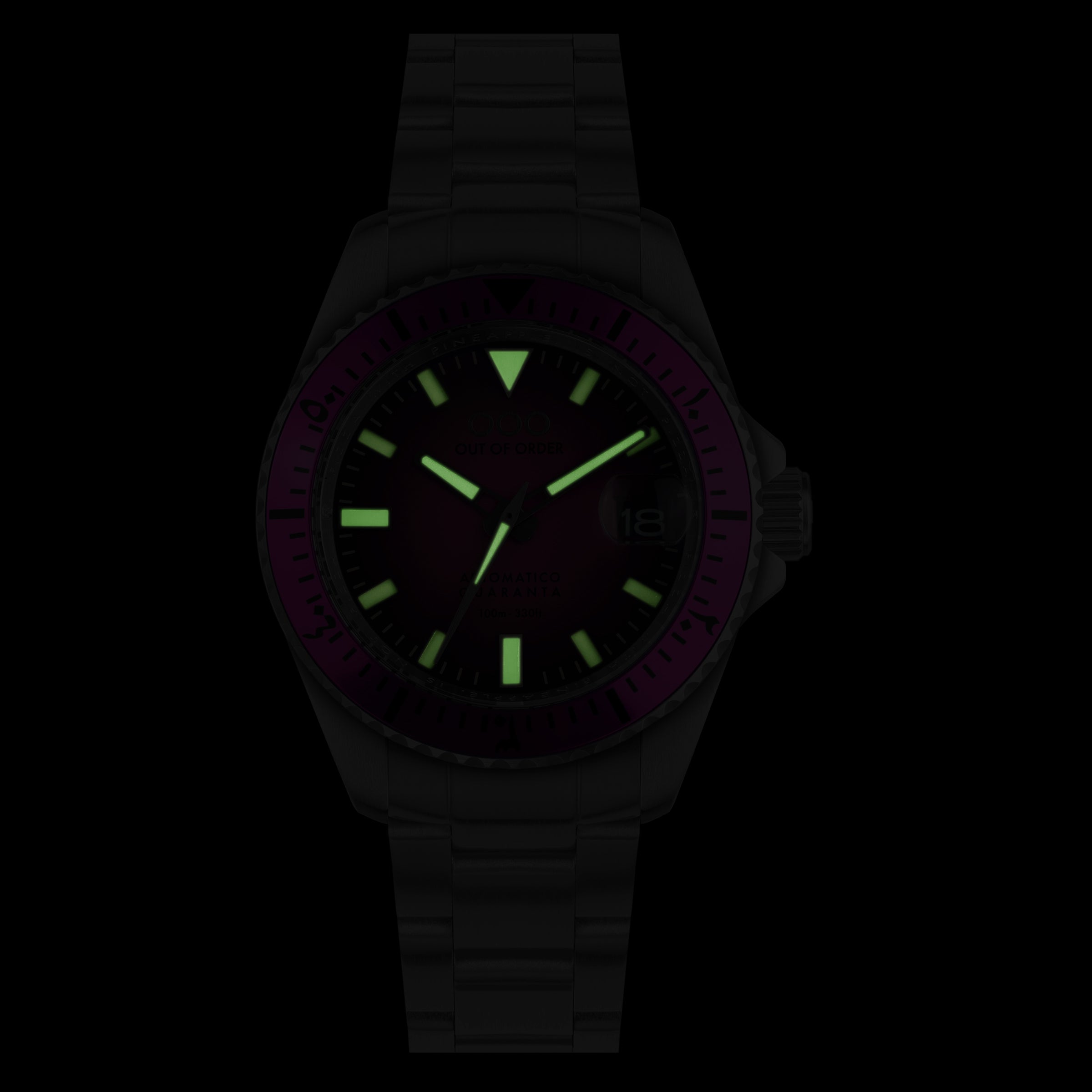 MAGENTA AUTOMATICO QUARANTA - ULTRA DISTRESSED