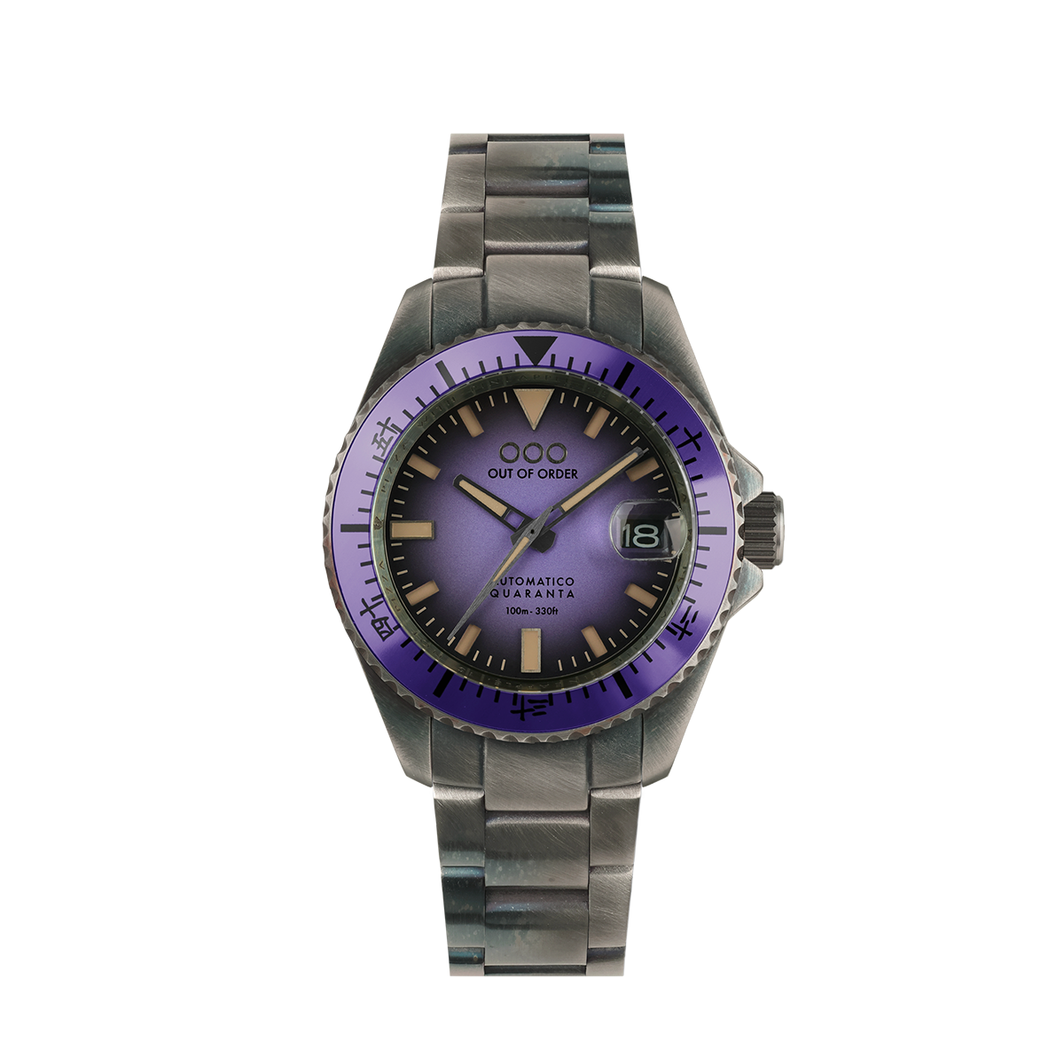 INDIGO AUTOMATICO QUARANTA - ULTRA DISTRESSED