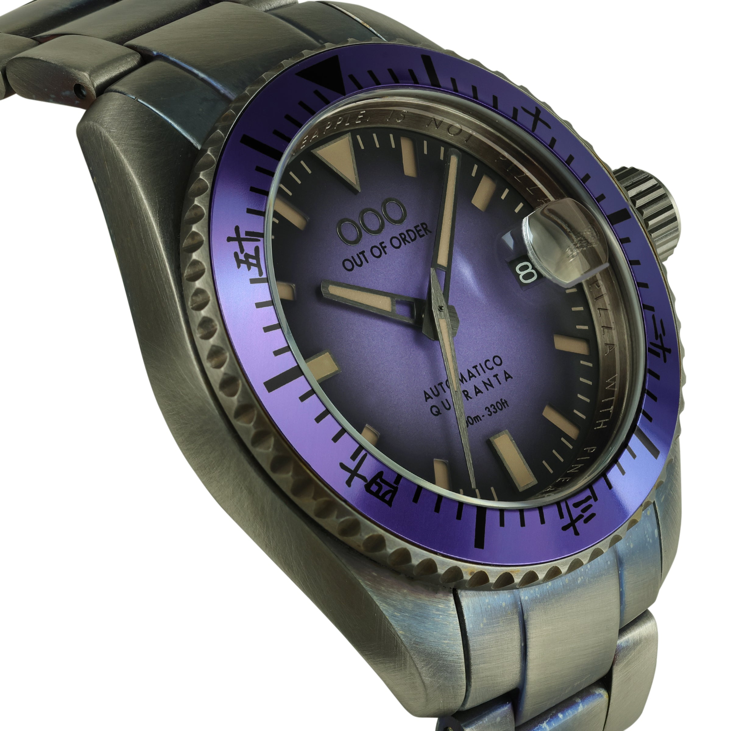 INDIGO AUTOMATICO QUARANTA - ULTRA DISTRESSED