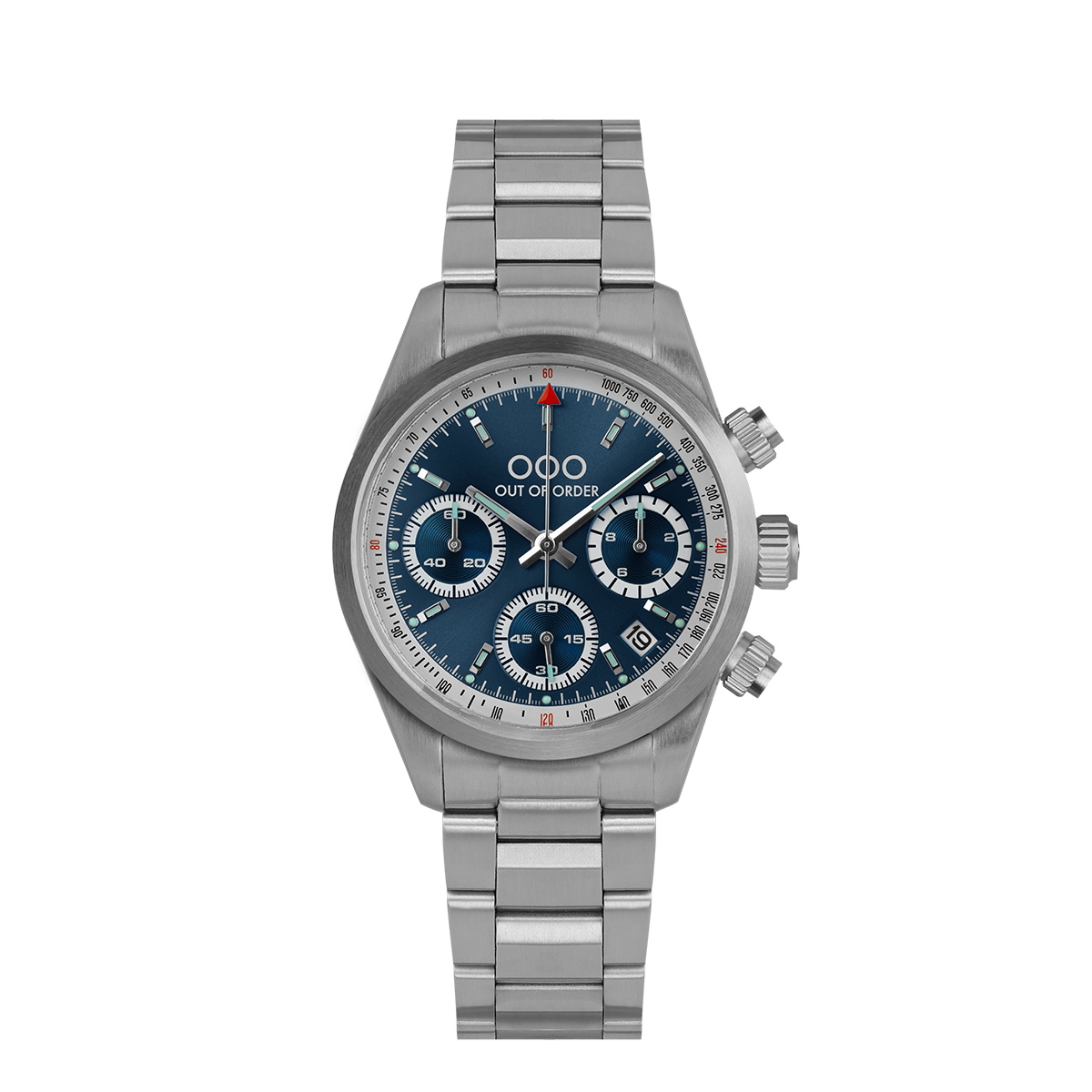 BLUE SPORTY CRONOGRAFO - STAINLESS STEEL - ULTRA BRUSHED - Discontinued