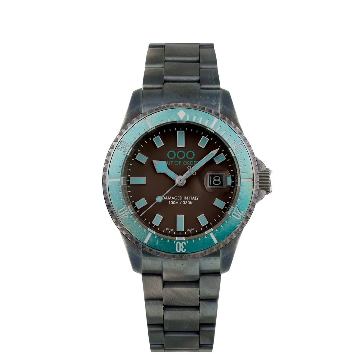 CASANOVA | TURQUOISE AND BROWN CASANOVA - ULTRA DISTRESSED