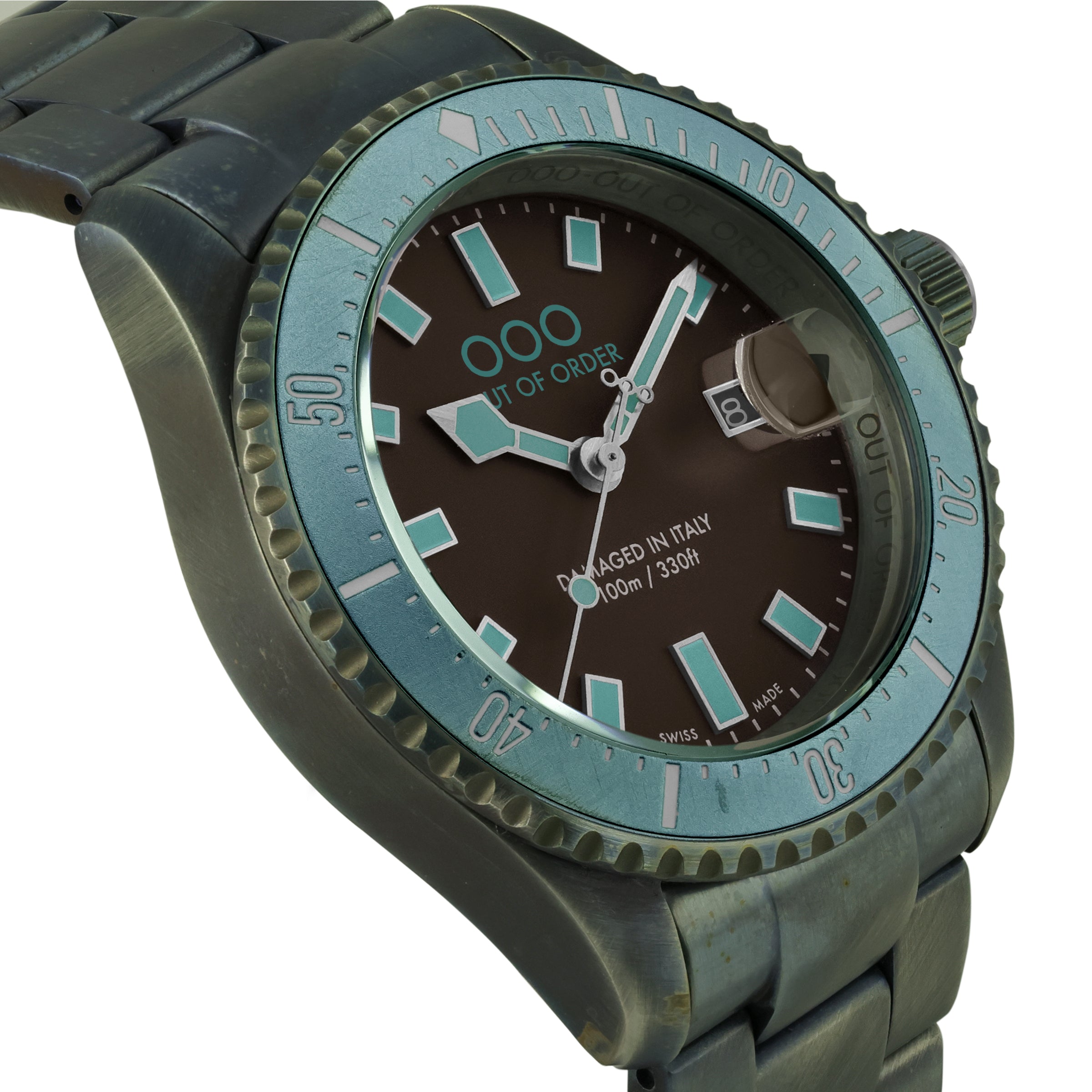 CASANOVA | TURQUOISE AND BROWN CASANOVA - ULTRA DISTRESSED