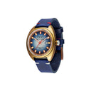 Torpedine 3H Ocean Blue Leather Band