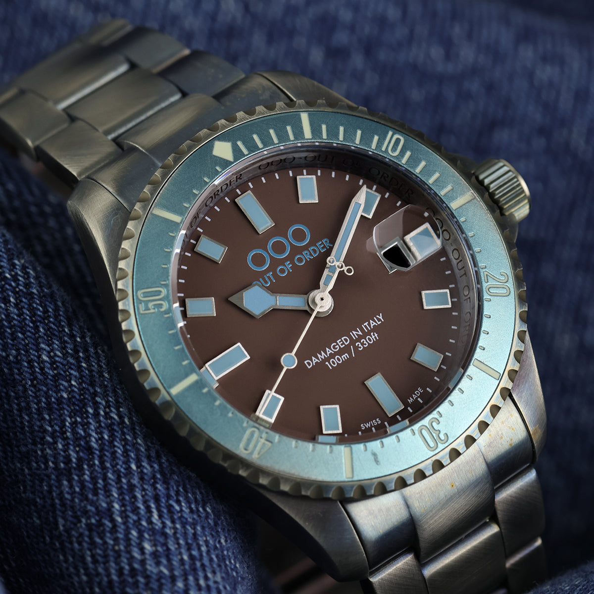 CASANOVA | TURQUOISE AND BROWN CASANOVA - ULTRA DISTRESSED