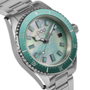 TURQUOISE CASANOVA 38MM - MOTHER OF PEARL