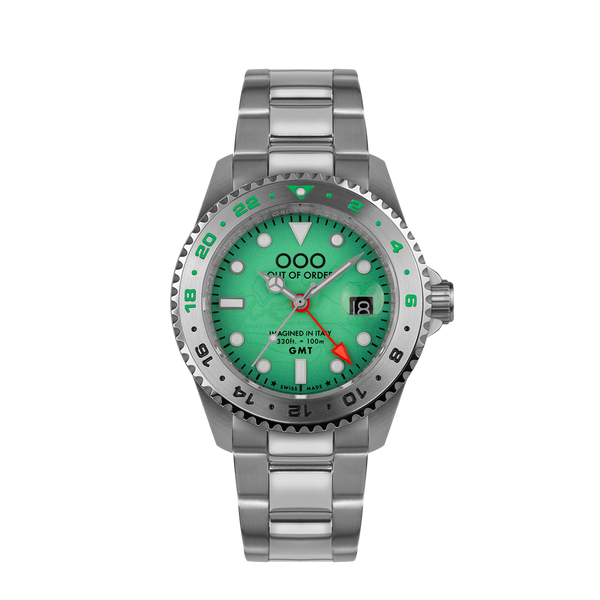 GMT VENEZIA ULTRA BRUSHED - SWISS MADE – Out of Order Watches
