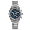 BLUE SPORTY CRONOGRAFO - STAINLESS STEEL - ULTRA BRUSHED