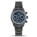 BLUE SPORTY CRONOGRAFO - STAINLESS STEEL