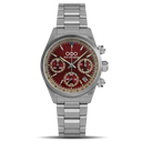 RED SPORTY CRONOGRAFO - STAINLESS STEEL - ULTRA BRUSHED