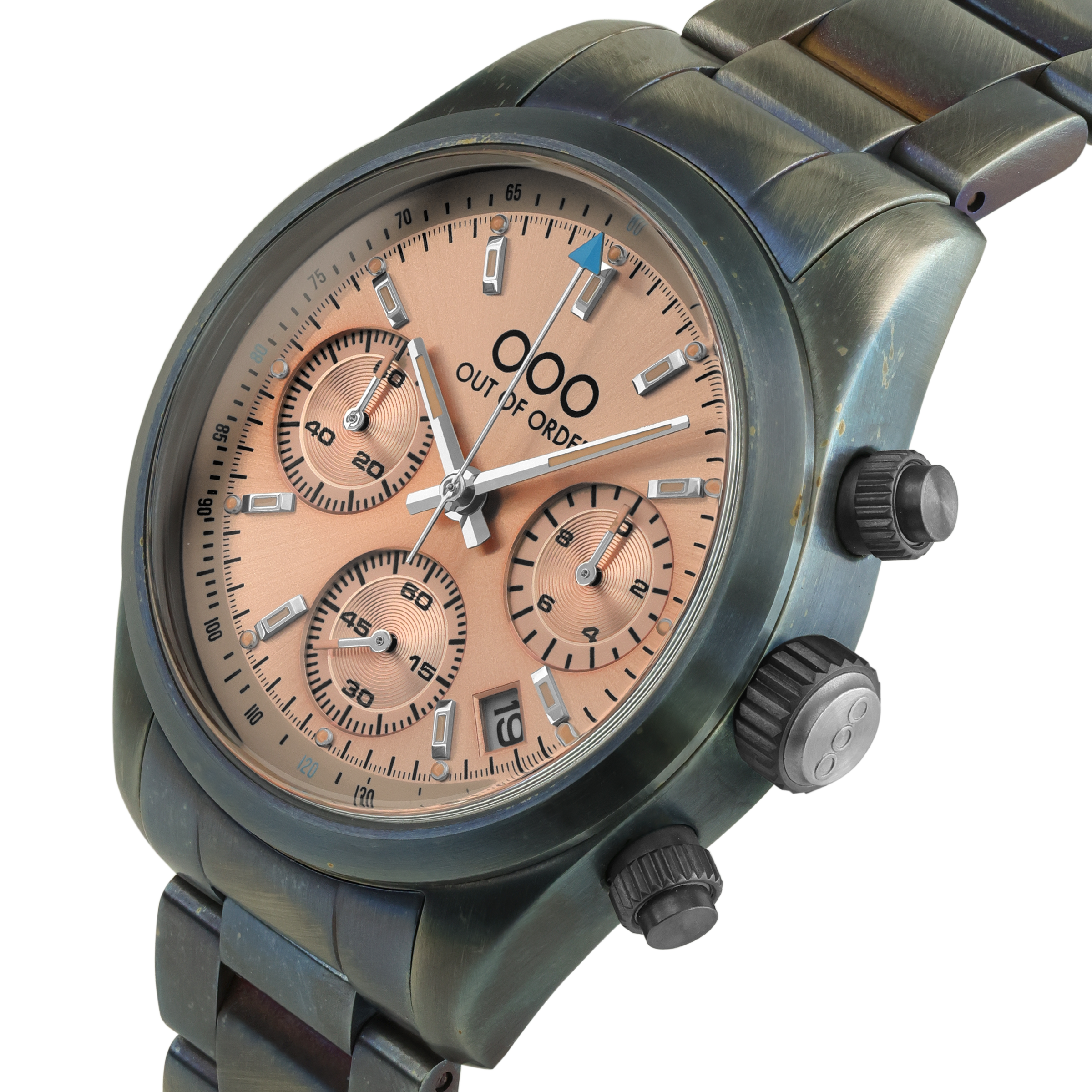 PEACH SPORTY CRONOGRAFO - STAINLESS STEEL