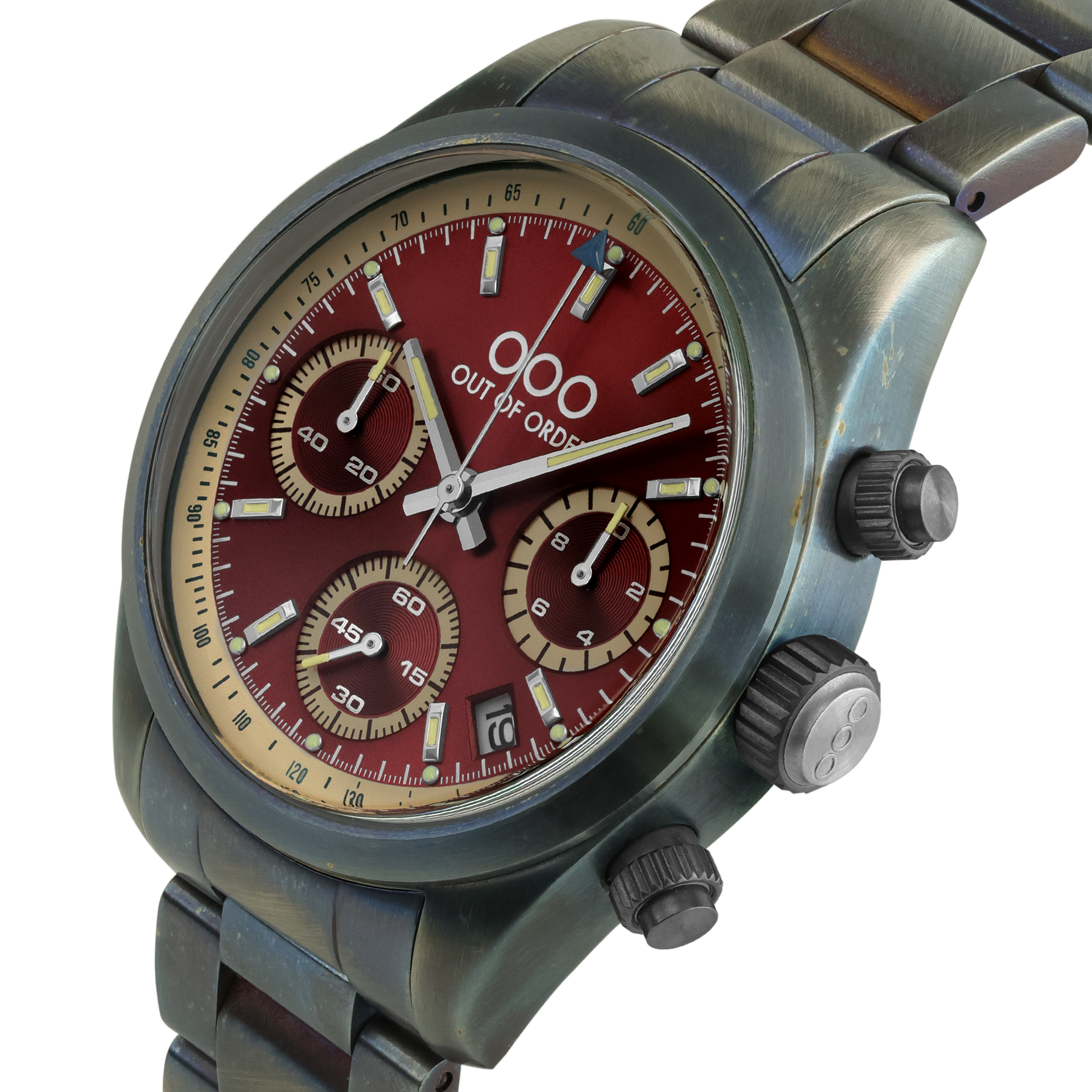 RED SPORTY CRONOGRAFO - STAINLESS STEEL