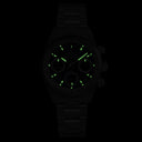 PURPLE SPORTY CRONOGRAFO - STAINLESS STEEL - ULTRA BRUSHED