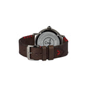 Red Firefly 41 mm - Out of Order Watches - Made in Italy - Backcase - Fondello