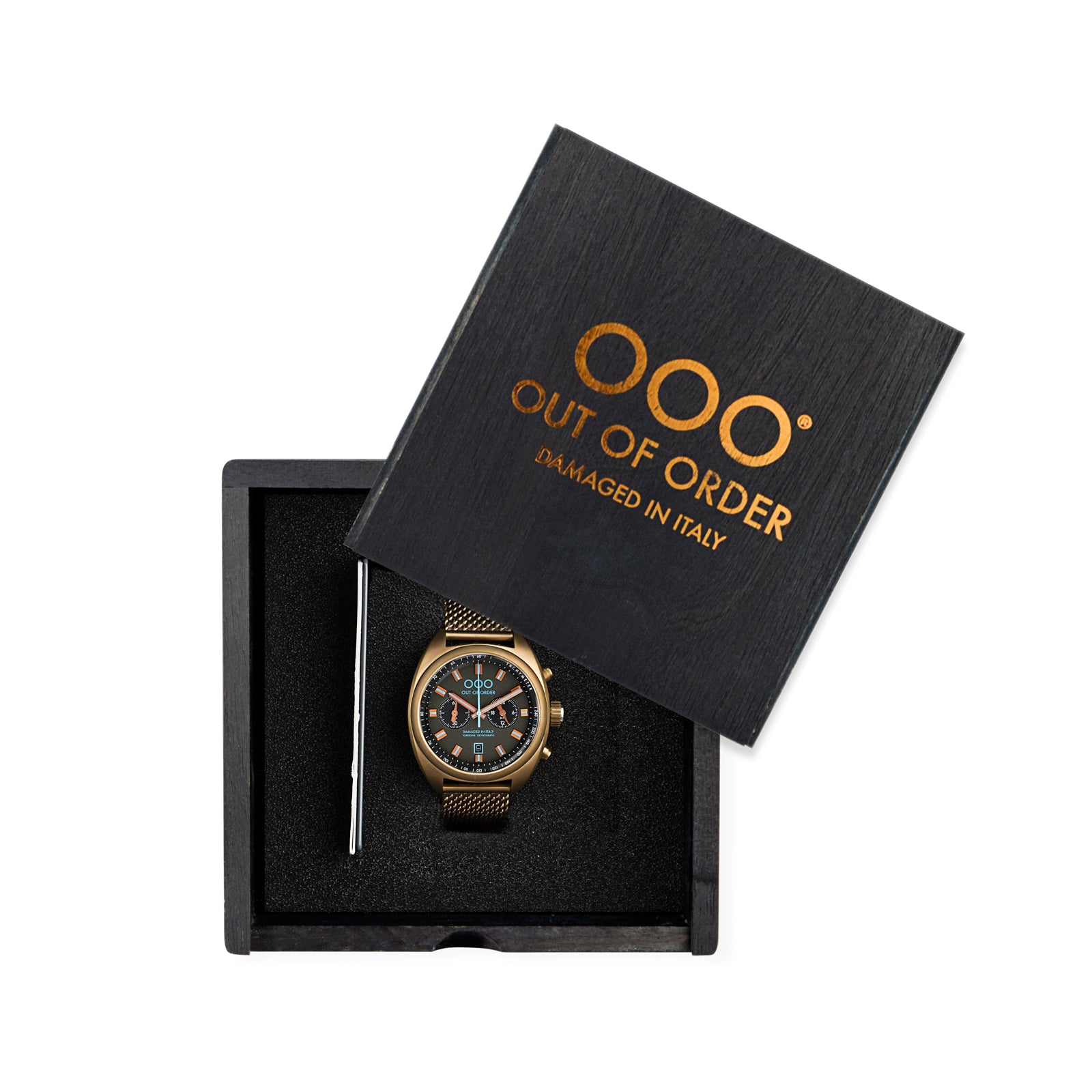 Torpedine Chrono Bronzo Blu