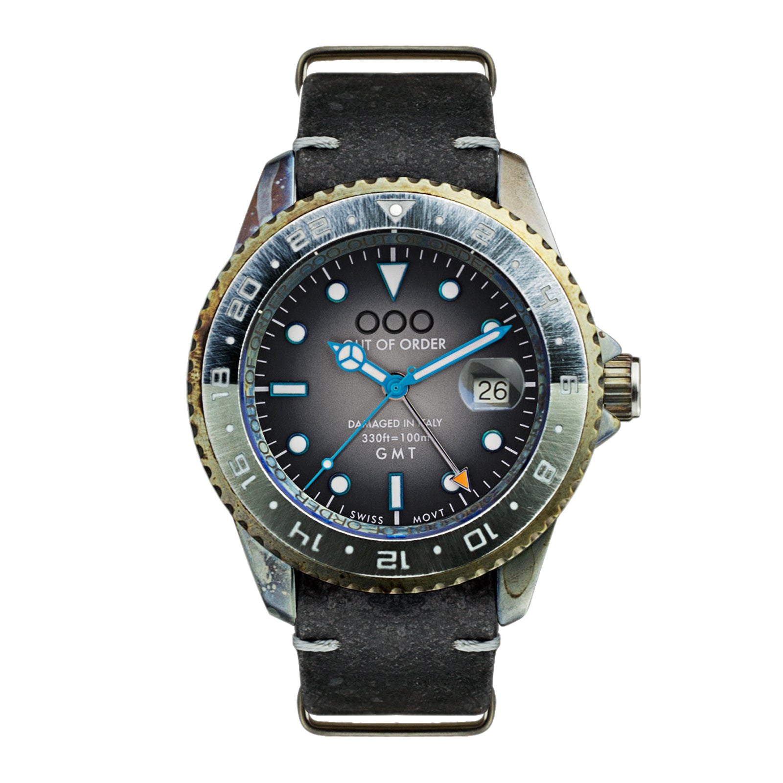 GMT Tokyo 44mm Out Of Order Watches Out Of Order S r l Gmt tokyo 44mm out of order watches out of order s r l