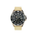 Cream Croco Leather