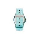 Sky Blue Croco Leather