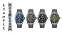 Stainless Steel Band 22mm - Auto Collection, GMT Limited Collection.