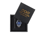 BLUE AUTOMATICO QUARANTA - OUT OF ORDER WATCHES - AUTOMATICO QUARANTA COLLECTION - WOOD BOX